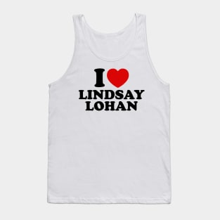 I Love Lindsay Lohan Tank Top